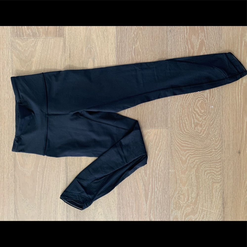 Mesh crop leggings